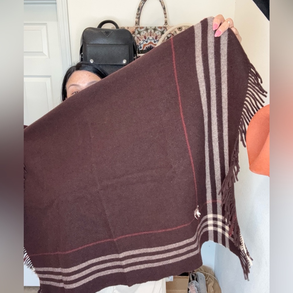 Authentic Burberry muffler scarf